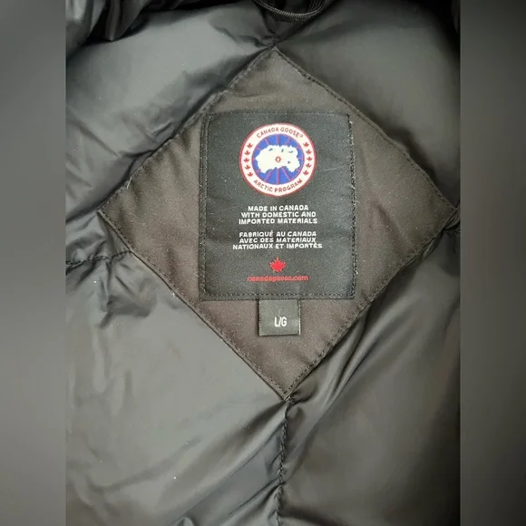 💯Canada Goose 100% authentic Men's down BLACK Puffer Jacket Langford Parka - Picture 7 of 16